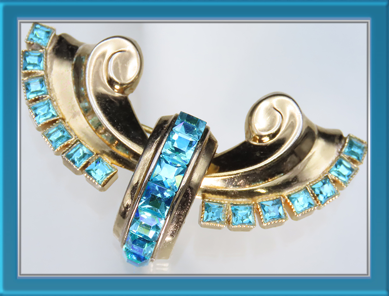 Coro-1941-duette-lavender-purple-singing-love-birds-fur-clip-brooch